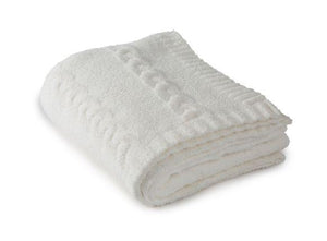 Barefoot dreams cozychic cable knit online blanket