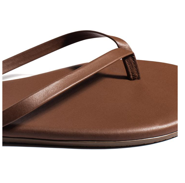 TKEES WOMENS LEATHER FLIP FLOP - NUDES - Pretty Boutique